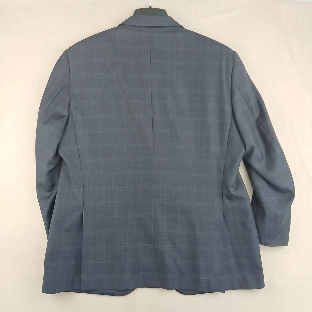 Peter Millar Loro Piana 46R Mens Blazer Sport Coat Plaid Super 130s 23x31 Plaid - Picture 11 of 16
